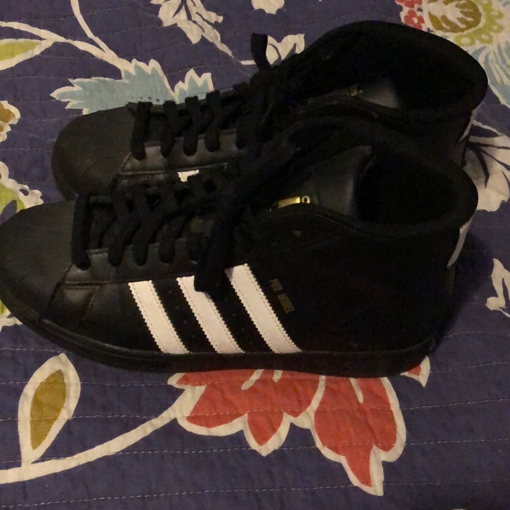 Adidas high back sneakers